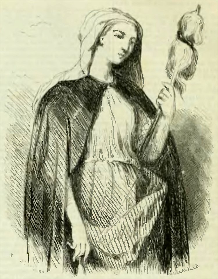 Sand - Œuvres illustrées de George Sand, vol 2, 1852 (page 134 crop)
