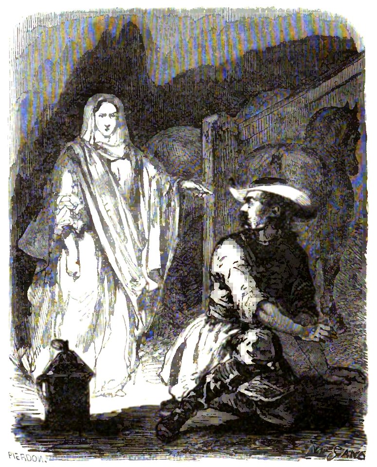 Sand - Œuvres illustrées de George Sand, vol 8, 1855 (page 156 crop)