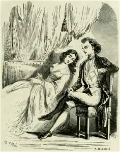 Sand - Œuvres illustrées de George Sand, vol 7, 1854 (page 25 crop)