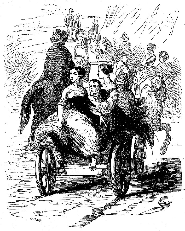 Sand - Œuvres illustrées de George Sand, 1853 (page 13 crop)