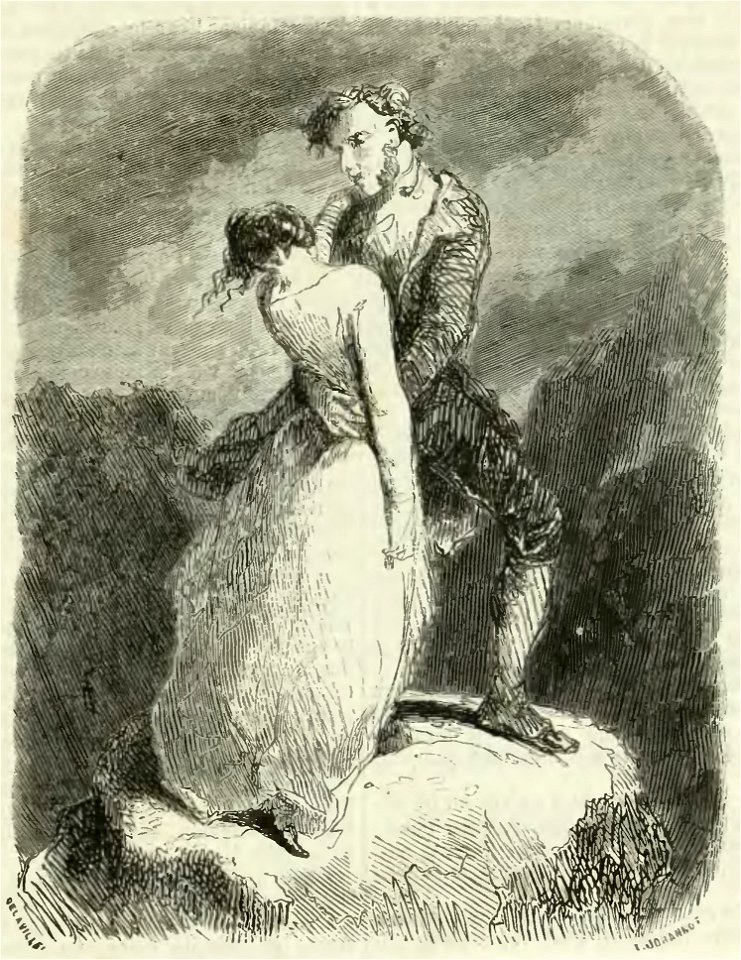 Sand - Œuvres illustrées de George Sand, vol 2, 1852 (page 343 crop)