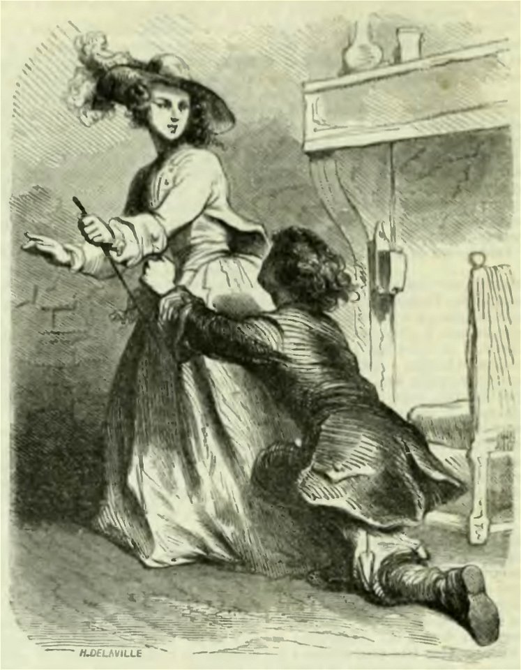 Sand - Œuvres illustrées de George Sand, vol 2, 1852 (page 30 crop)