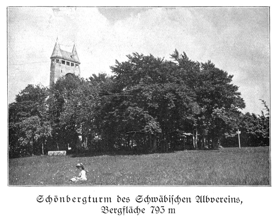 Schwabenalb S070A, Schönbergturm, Hochstetter