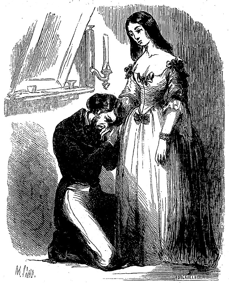 Sand - Œuvres illustrées de George Sand, vol 4, 1853 (page 267 crop)