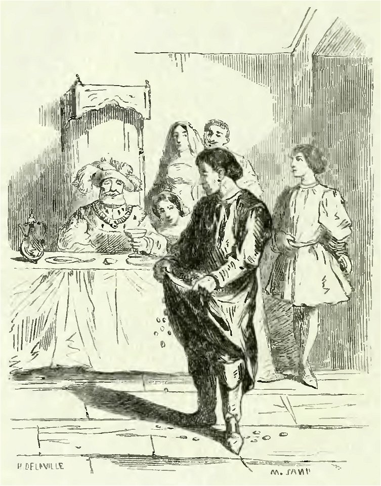 Sand - Œuvres illustrées de George Sand, vol 7, 1854 (page 232 crop)