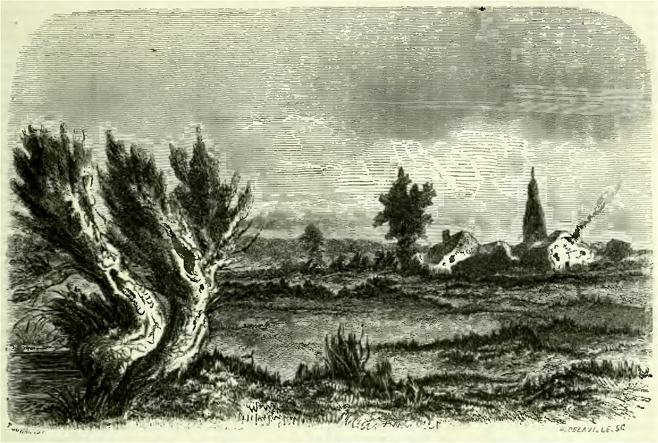 Sand - Œuvres illustrées de George Sand, vol 1, 1852 (page 151 crop)