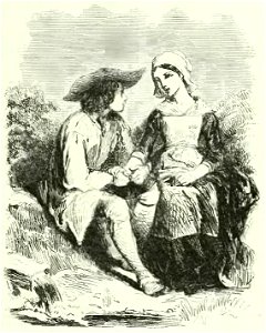 Sand - Œuvres illustrées de George Sand, 1855 (page 51 crop)