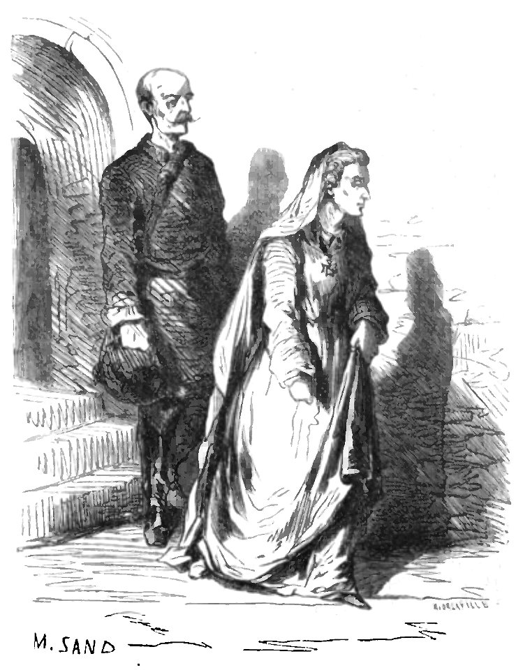 Sand - Œuvres illustrées de George Sand, vol 8, 1855 (page 77 crop)