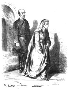 Sand - Œuvres illustrées de George Sand, vol 8, 1855 (page 77 crop)