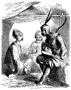 Sand - Œuvres illustrées de George Sand, 1853 (page 318 crop)