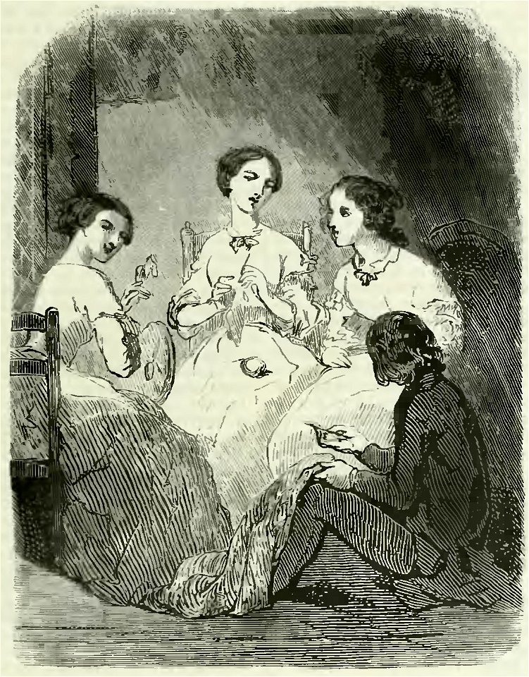 Sand - Œuvres illustrées de George Sand, vol 1, 1852 (page 199 crop)