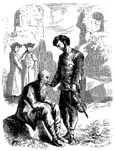 Sand - Œuvres illustrées de George Sand, vol 9, 1856 (page 182 crop)