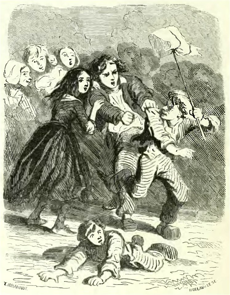 Sand - Œuvres illustrées de George Sand, vol 1, 1852 (page 134 crop)
