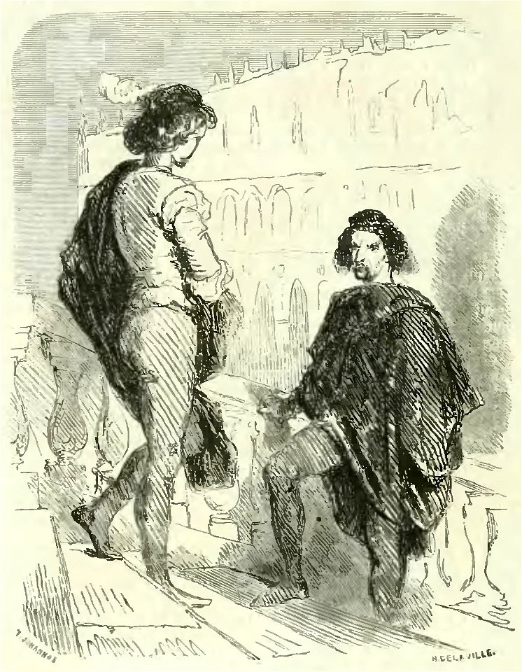 Sand - Œuvres illustrées de George Sand, vol 1, 1852 (page 310 crop)