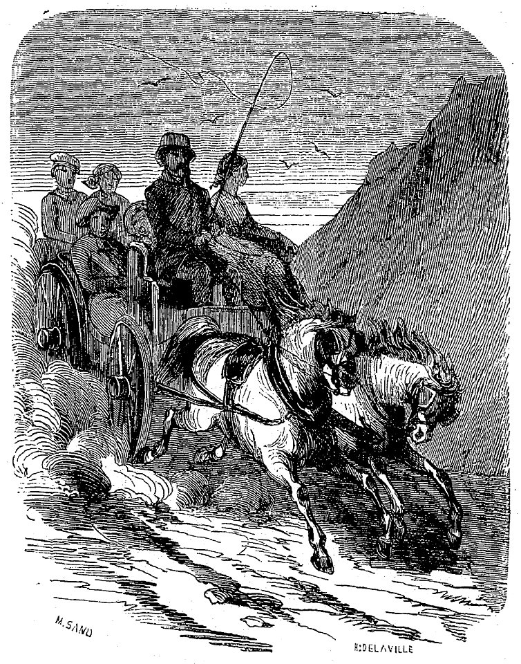 Sand - Œuvres illustrées de George Sand, vol 4, 1853 (page 147 crop)
