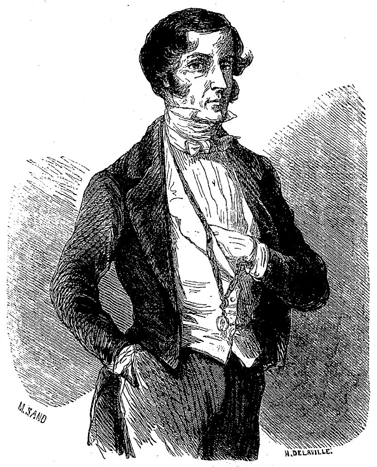 Sand - Œuvres illustrées de George Sand, vol 4, 1853 (page 252 crop)