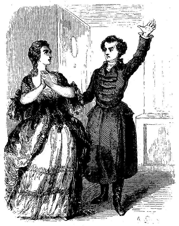 Sand - Œuvres illustrées de George Sand, vol 9, 1856 (page 38 crop)