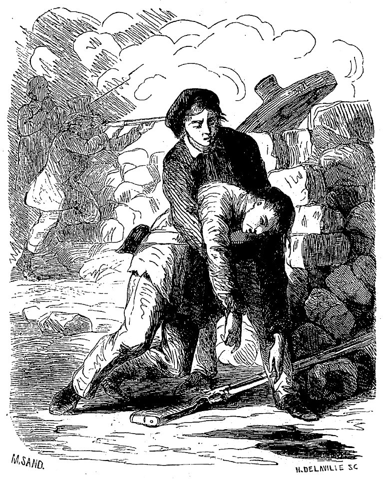 Sand - Œuvres illustrées de George Sand, vol 4, 1853 (page 172 crop)