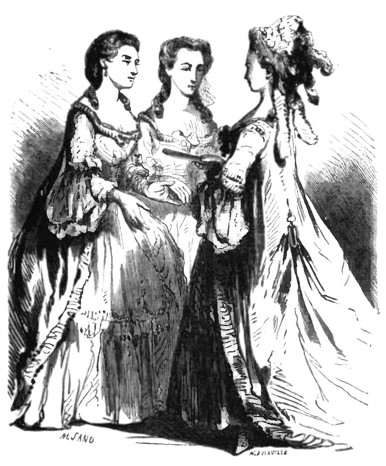 Sand - Œuvres illustrées de George Sand, vol 8, 1855 (page 3 crop)