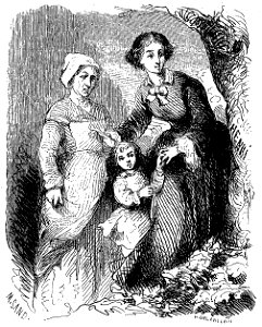 Sand - Œuvres illustrées de George Sand, vol 4, 1853 (page 19 crop)
