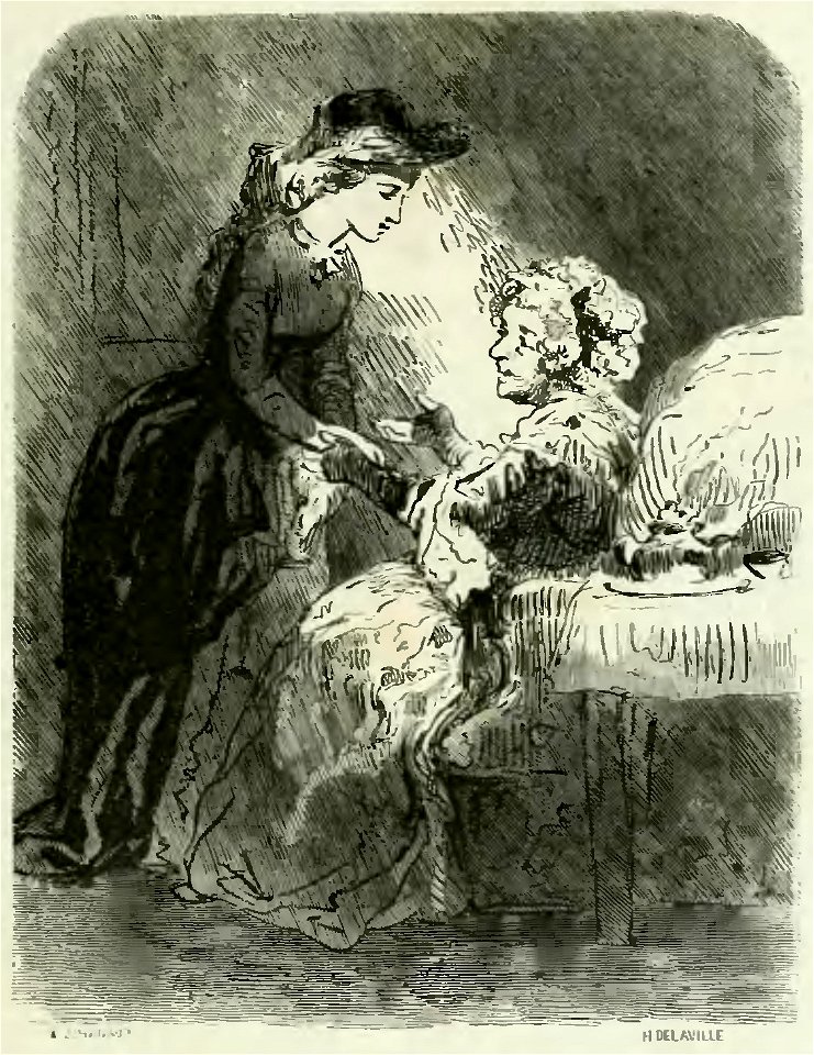 Sand - Œuvres illustrées de George Sand, vol 1, 1852 (page 183 crop)