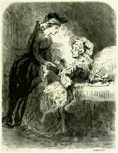 Sand - Œuvres illustrées de George Sand, vol 1, 1852 (page 183 crop)