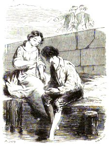 Sand - Œuvres illustrées de George Sand, vol 8, 1855 (page 12 crop)