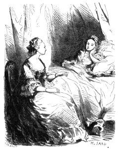 Sand - Œuvres illustrées de George Sand, vol 8, 1855 (page 61 crop)