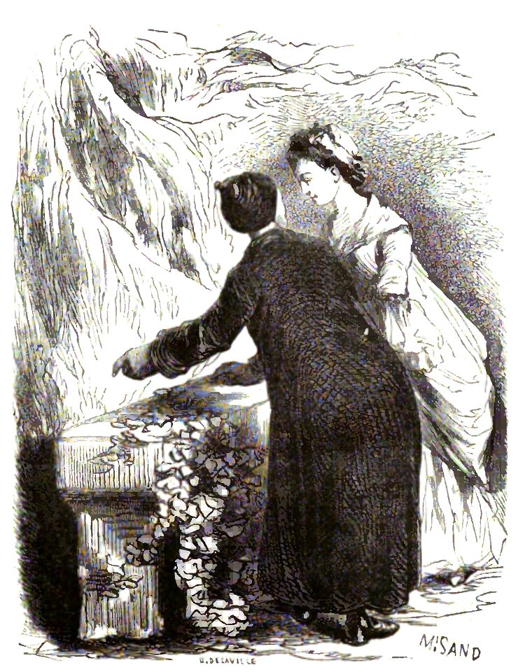 Sand - Œuvres illustrées de George Sand, vol 8, 1855 (page 93 crop)