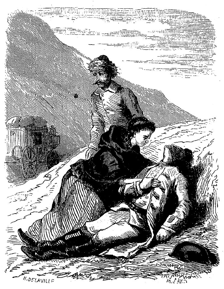 Sand - Œuvres illustrées de George Sand, vol 9, 1856 (page 94 crop)