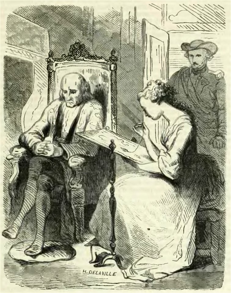Sand - Œuvres illustrées de George Sand, vol 2, 1852 (page 71 crop)