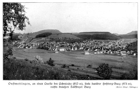 Schwabenalb S084A, Onstmettingen Hohberg-Burg Schmiecha, Siegel