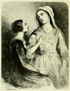 Sand - Œuvres illustrées de George Sand, vol 2, 1852 (page 182 crop)