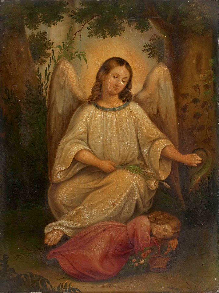 Schutzengel 19Jh