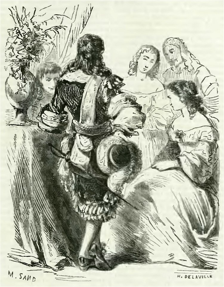 Sand - Œuvres illustrées de George Sand, vol 7, 1854 (page 185 crop)