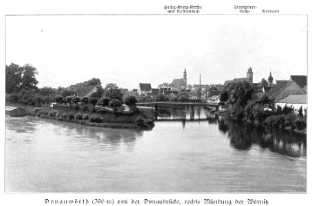 Schwabenalb S109B, Donauwörth Donaubrücke Wörnitz, Traber