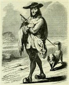 Sand - Œuvres illustrées de George Sand, vol 2, 1852 (page 22 crop)