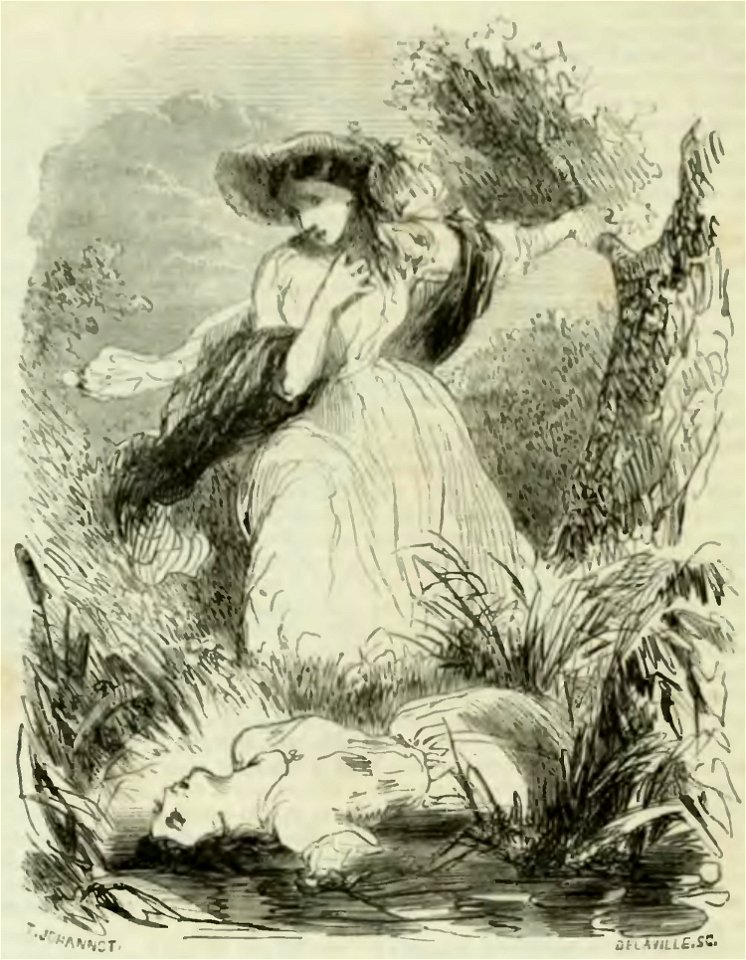Sand - Œuvres illustrées de George Sand, vol 2, 1852 (page 286 crop)