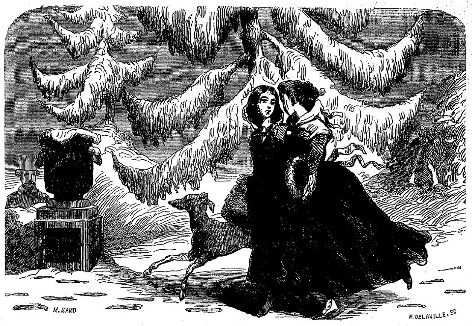 Sand - Œuvres illustrées de George Sand, 1853 (page 78 crop)