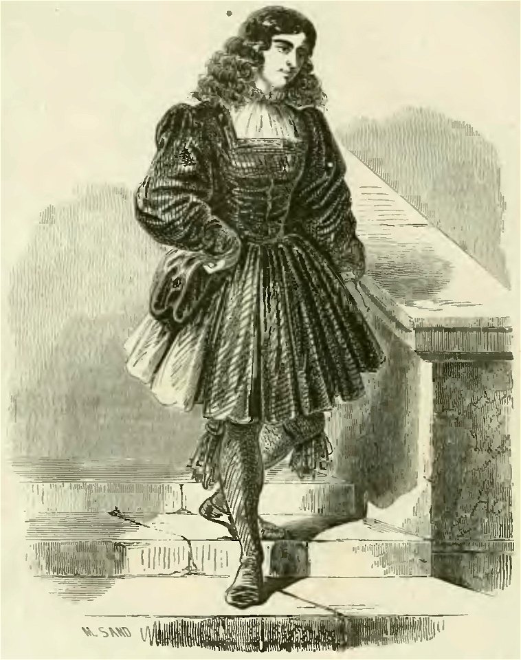 Sand - Œuvres illustrées de George Sand, vol 7, 1854 (page 24 crop)