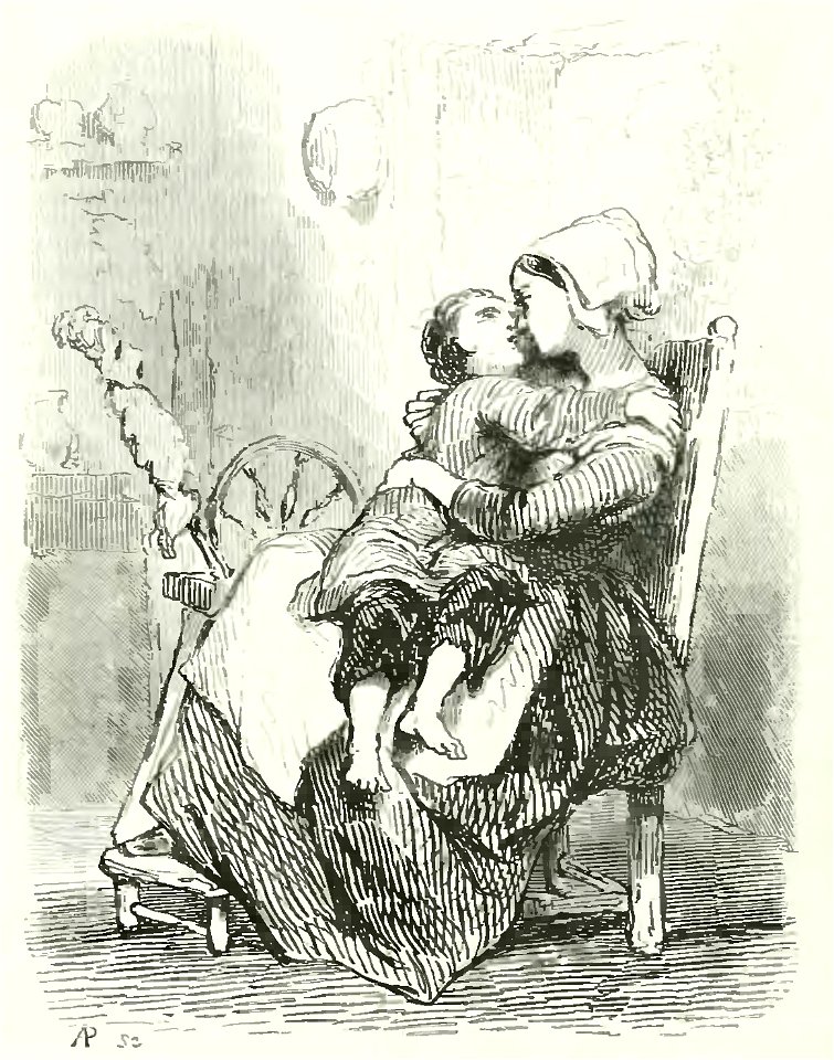 Sand - Œuvres illustrées de George Sand, 1855 (page 26 crop)