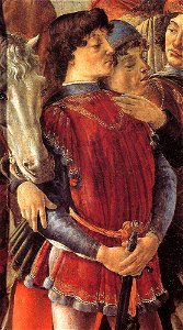 Sandro Botticelli - The Adoration of the Magi (detail) - WGA2703