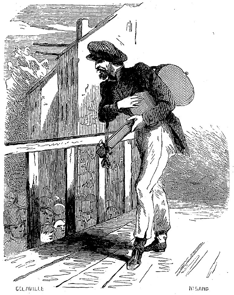 Sand - Œuvres illustrées de George Sand, vol 4, 1853 (page 155 crop)