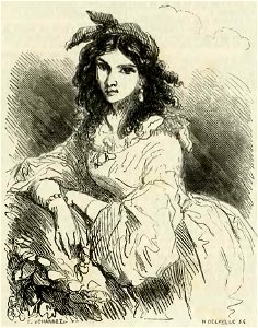 Sand - Œuvres illustrées de George Sand, vol 2, 1852 (page 271 crop)