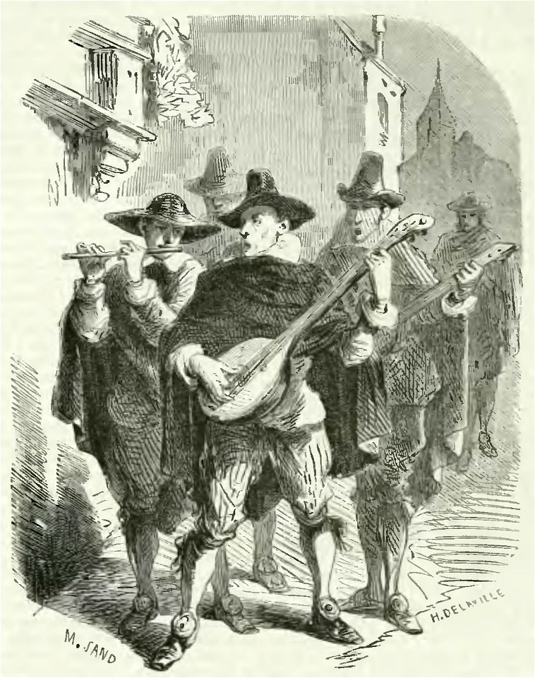 Sand - Œuvres illustrées de George Sand, vol 7, 1854 (page 200 crop)