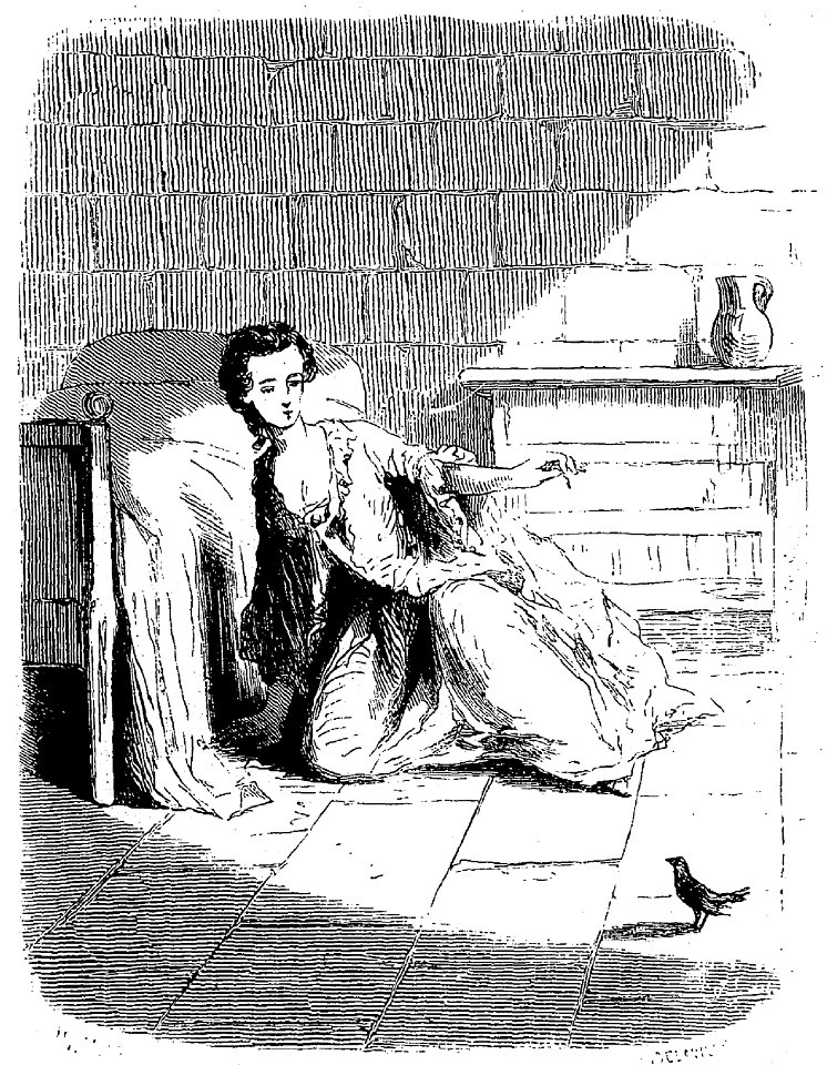 Sand - Œuvres illustrées de George Sand, vol 9, 1856 (page 70 crop)
