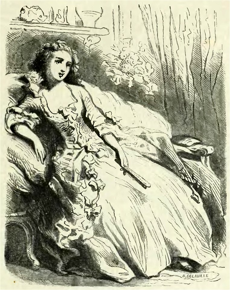 Sand - Œuvres illustrées de George Sand, vol 2, 1852 (page 39 crop)