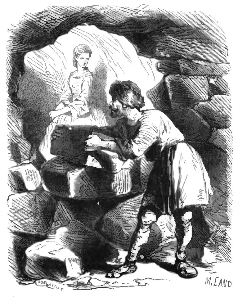 Sand - Œuvres illustrées de George Sand, vol 8, 1855 (page 109 crop)