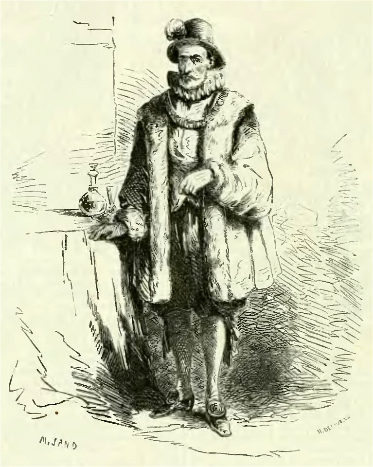 Sand - Œuvres illustrées de George Sand, vol 7, 1854 (page 312 crop)