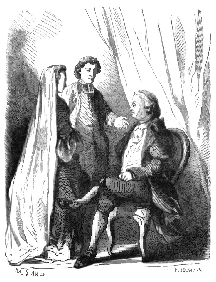 Sand - Œuvres illustrées de George Sand, vol 8, 1855 (page 125 crop)